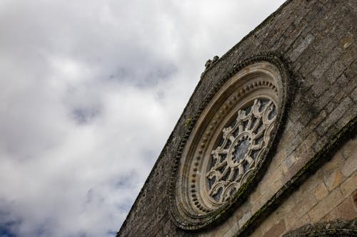 Low-Angle Shot of a Concrete Building