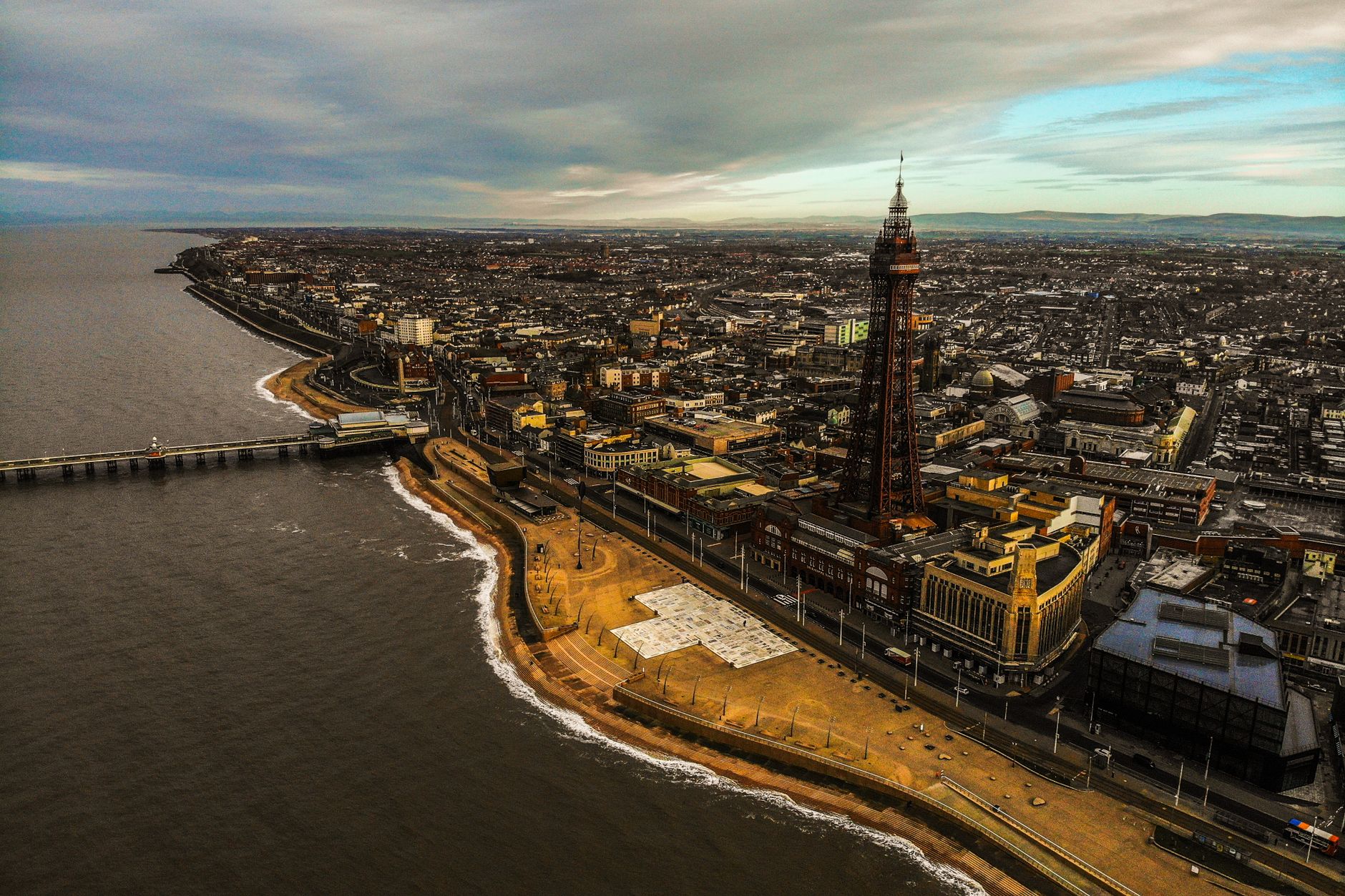 Blackpool cityscape