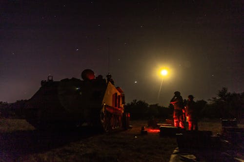 Free stock photo of long exposure, soldiers