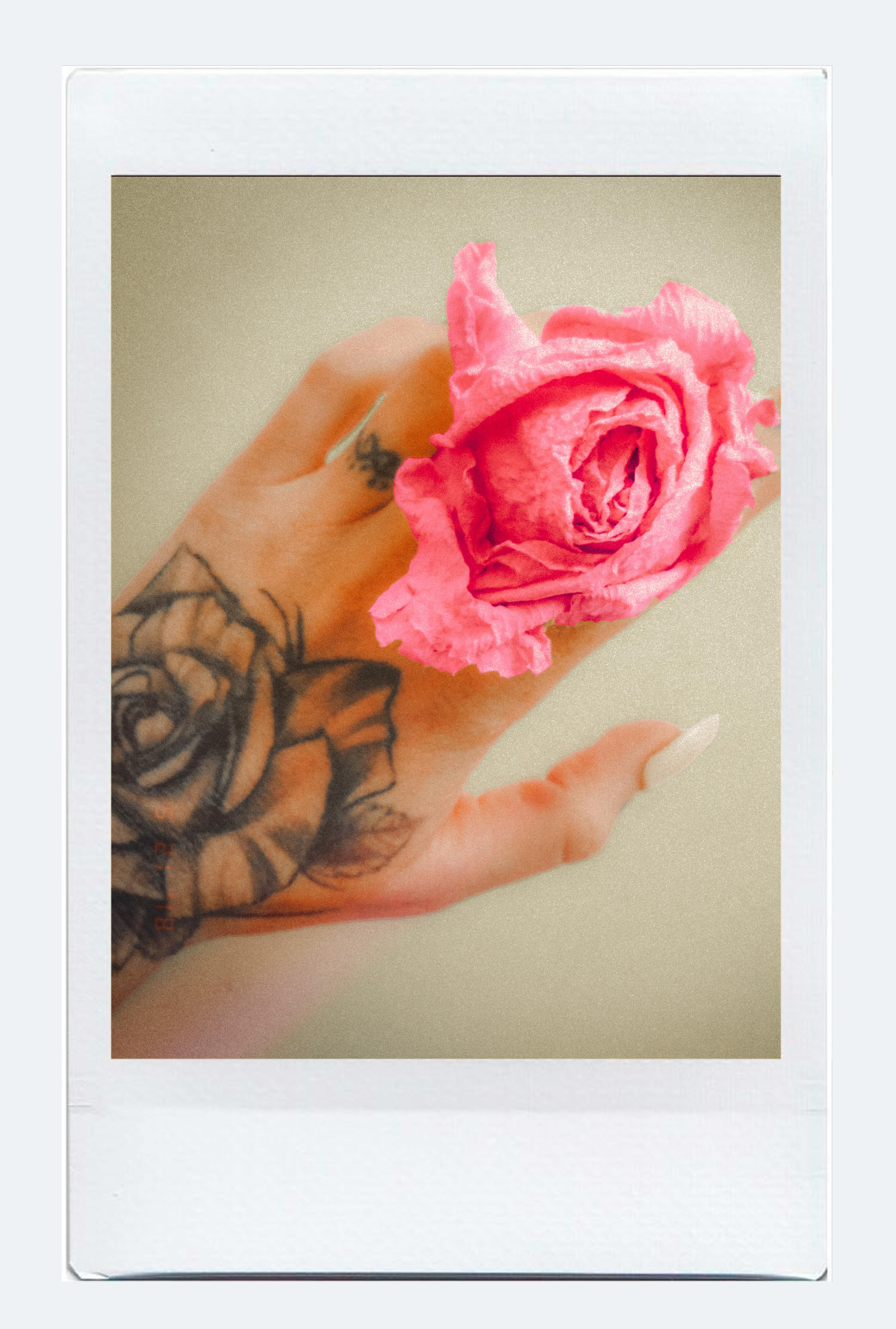 Free stock photo of analog photography, freehand tattoo, hand