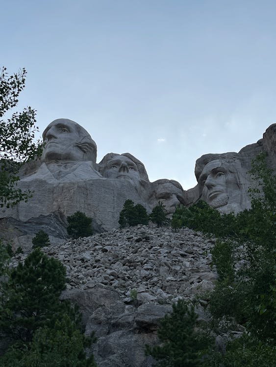 Free Scenic View of Mount Rushmore Stock Photo