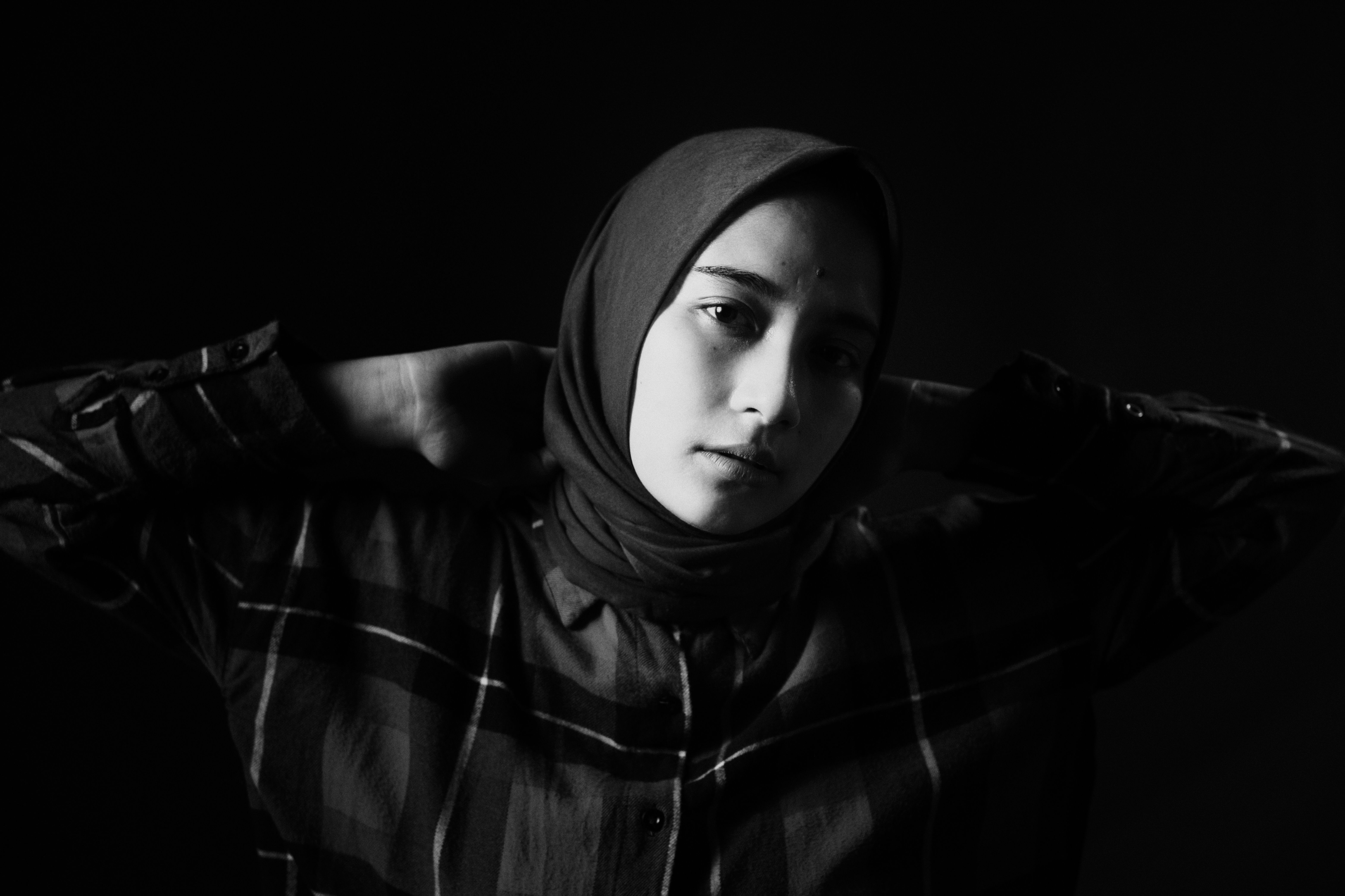 Close Up Shot of a Woman Wearing Hijab · Free Stock Photo