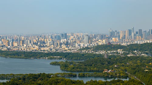 城市, 壁紙, 岸邊 的 免费素材图片