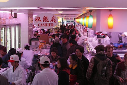 Photos gratuites de boutique, chinatown, gens