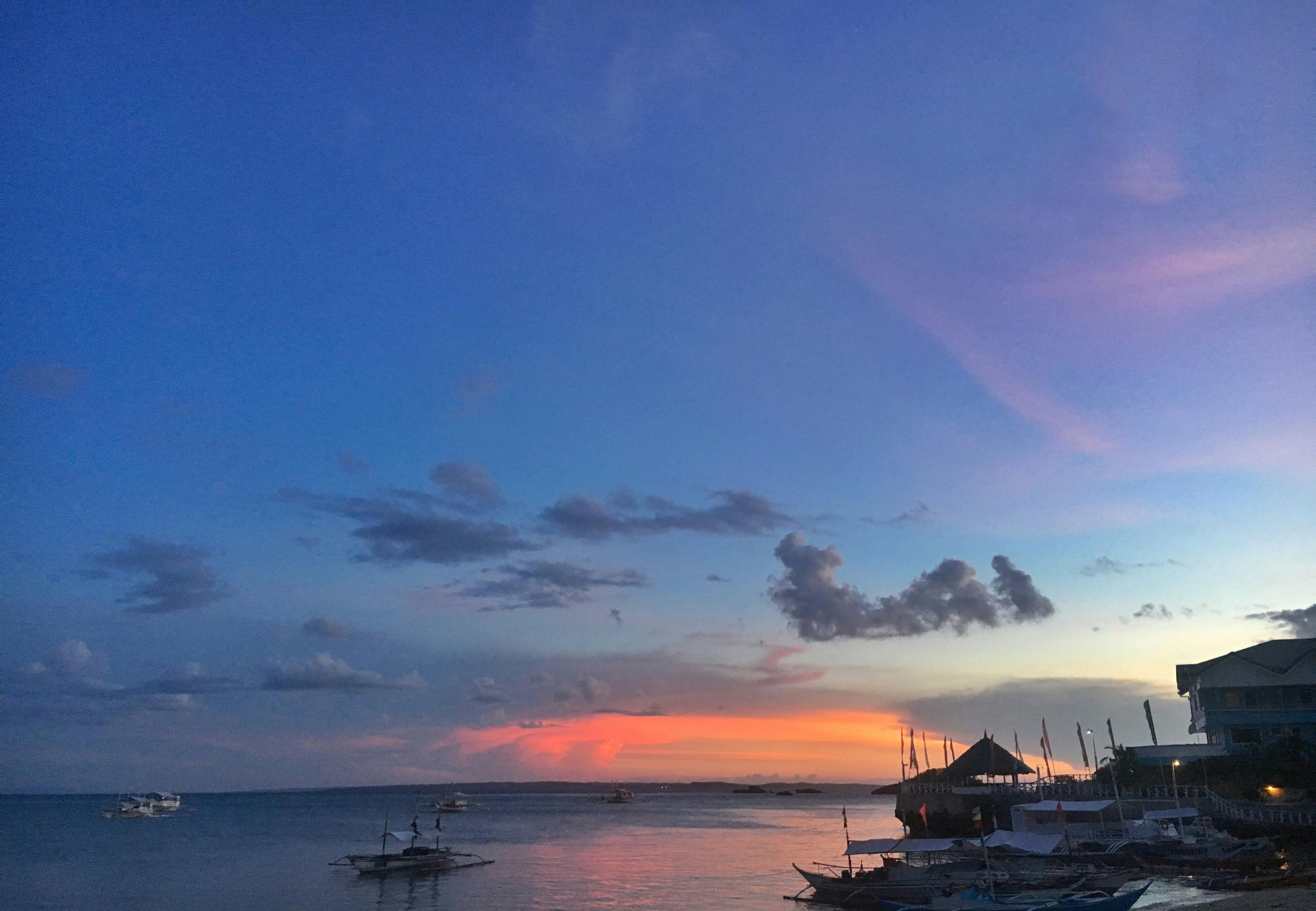 Free stock photo of island life, Malapascua Island, sunset