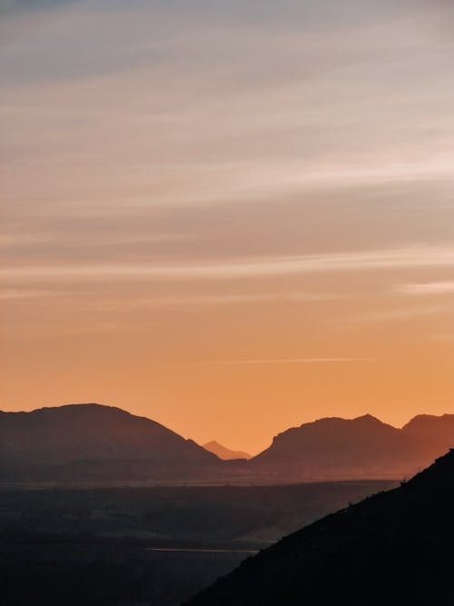 경치가 좋은, 산, 새벽의 무료 스톡 사진