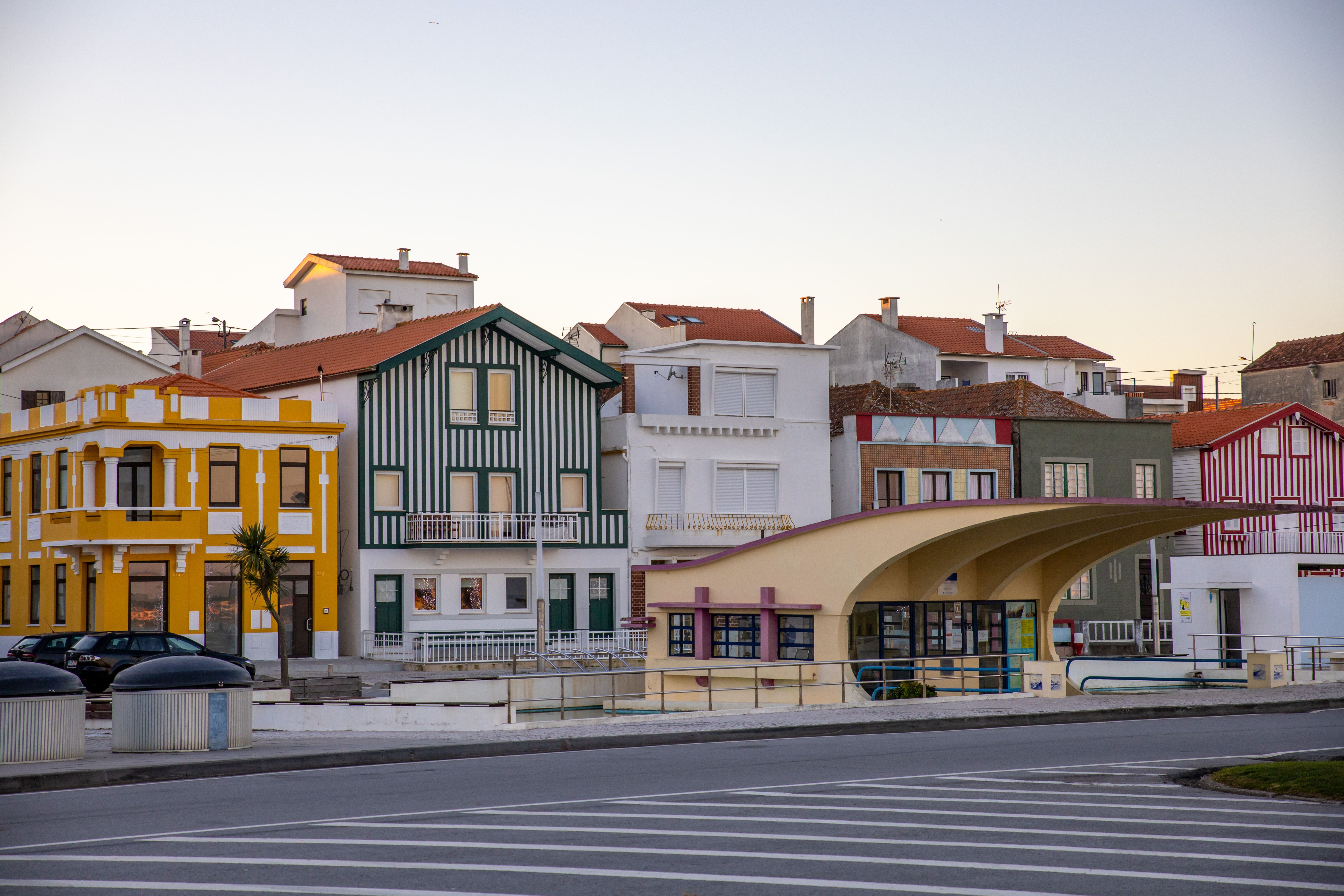 Scène de vie quotidienne, à l’image d’un jour ordinaire à aveiro.