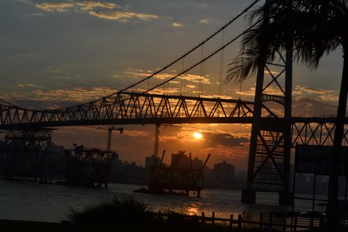 Free stock photo of bridge, summer, sun Stock Photo