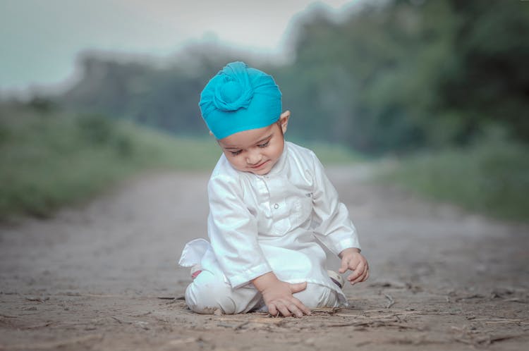 Photo Of A Boy Wearing Turban