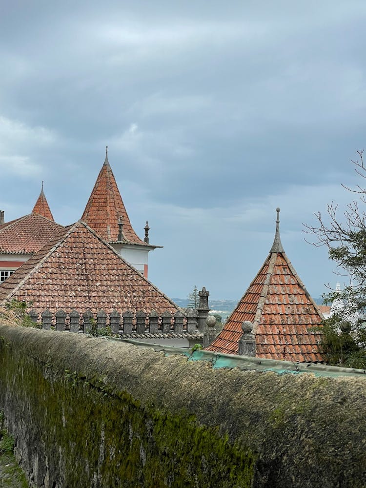 Red Rooftops Of Castle