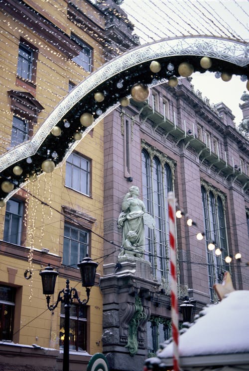 Kostnadsfri bild av dekorationer, jul, snö