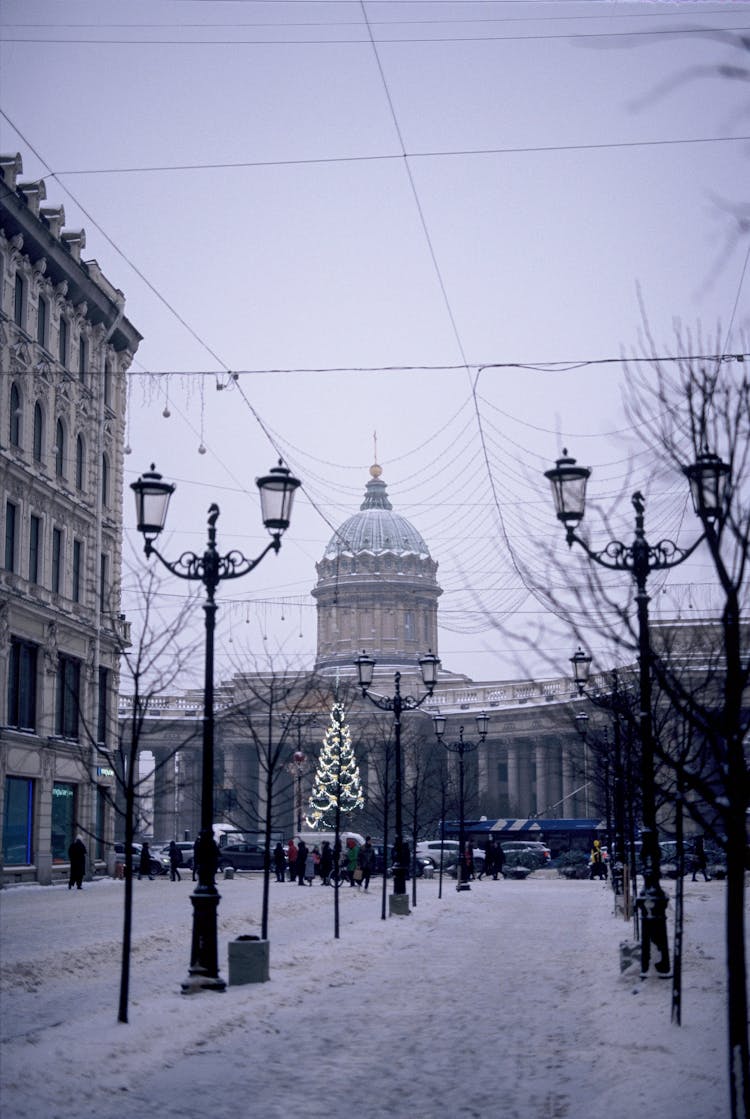 City In Winter