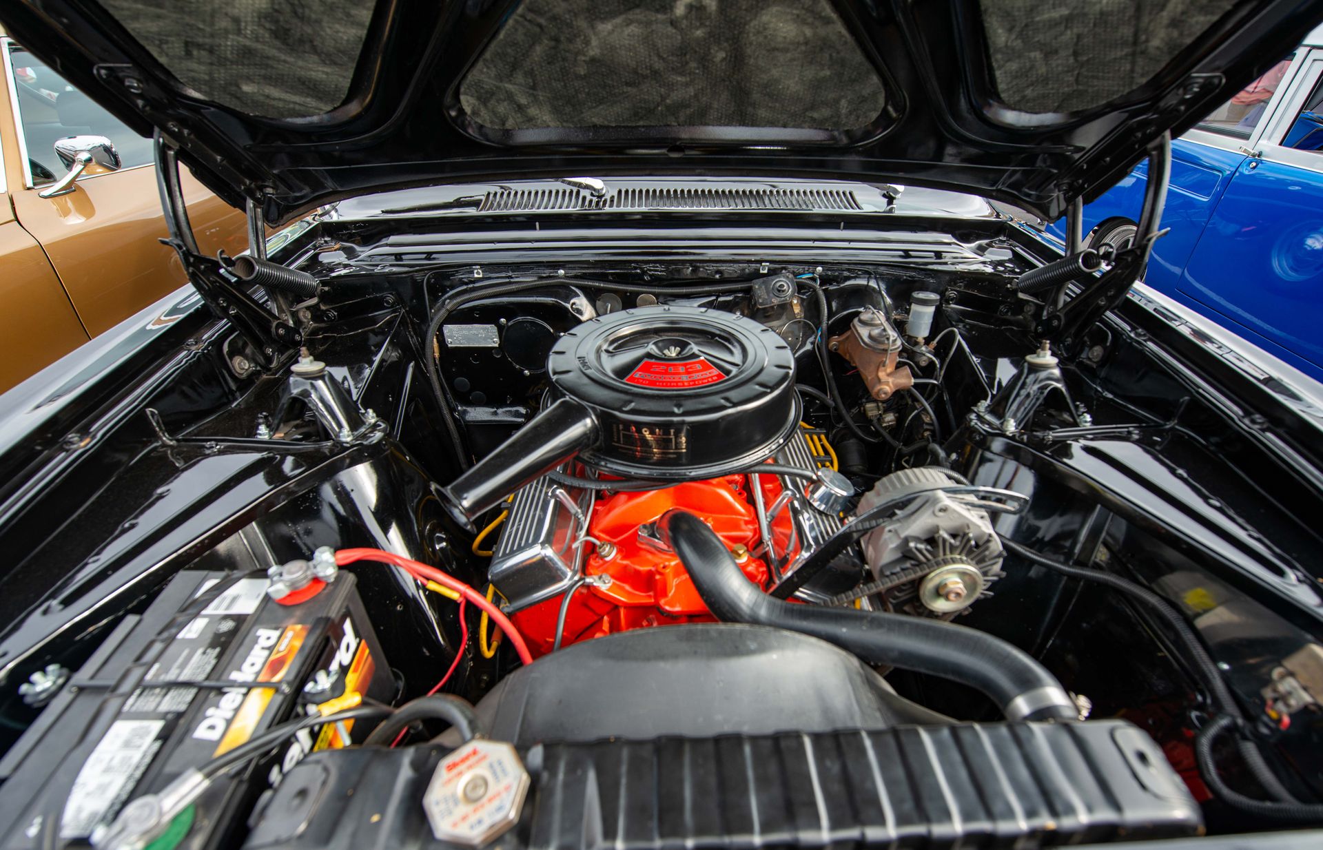 A Black Car Engine