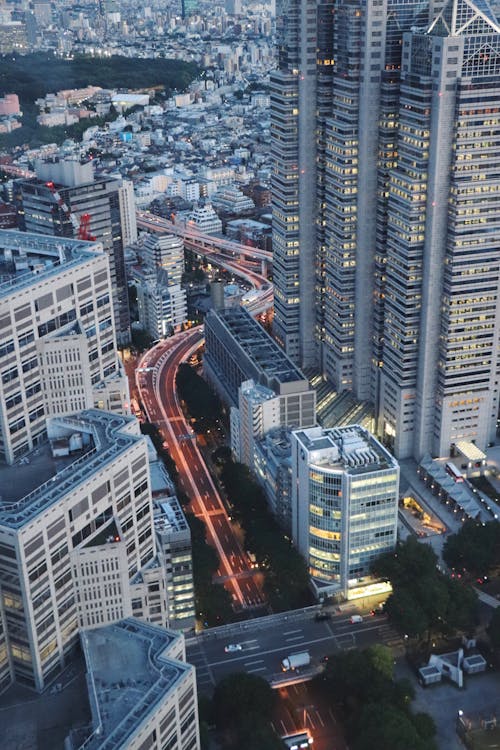 Základová fotografie zdarma na téma budovy, centrum města, Japonsko