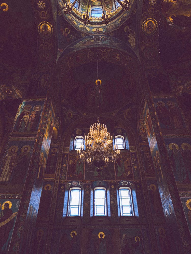 Decorative Interior Of Church