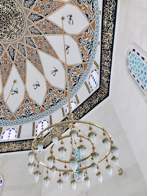 Kostenloses Stock Foto zu architektur, decke, islam