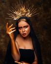 Goddess with a Hand Raised
