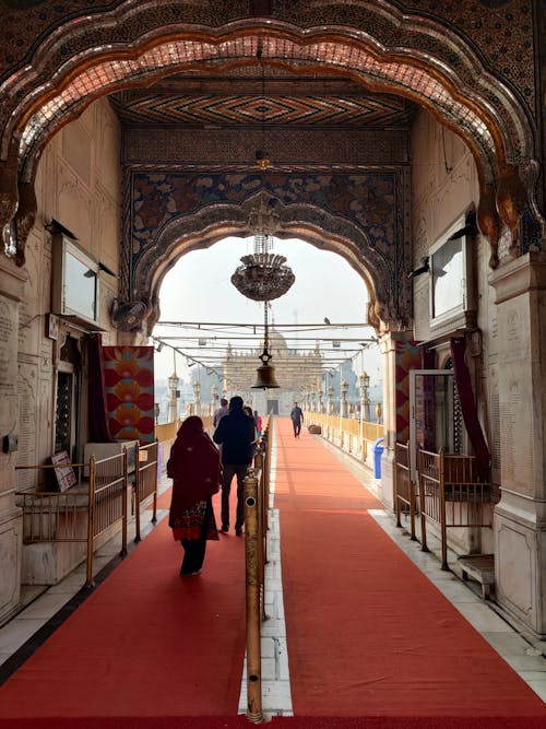 Entrance Gate of Shri Durgiana Hindu Temple in Punjab 