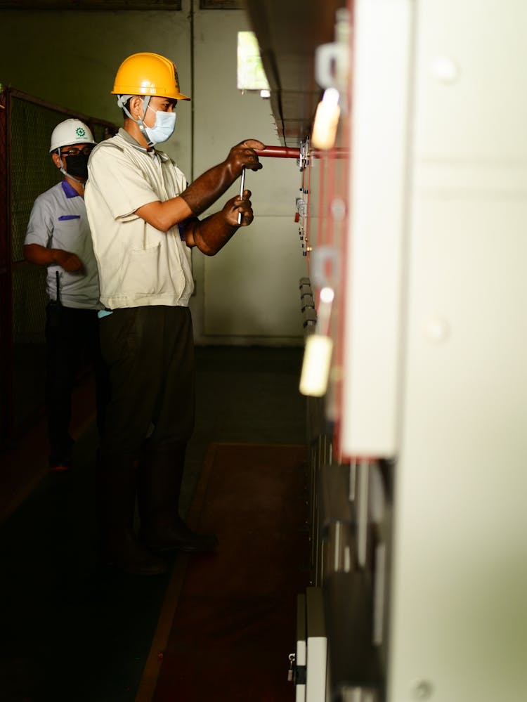 Electricians At Work