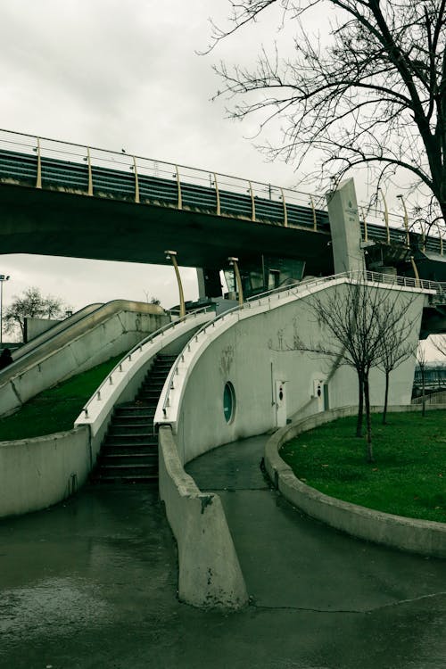 Staircase in a City