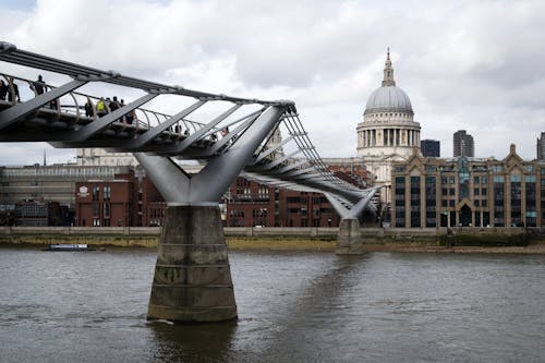 Δωρεάν στοκ φωτογραφιών με millenium bridge, αρχιτεκτονική, αστικός Φωτογραφία από στοκ φωτογραφιών