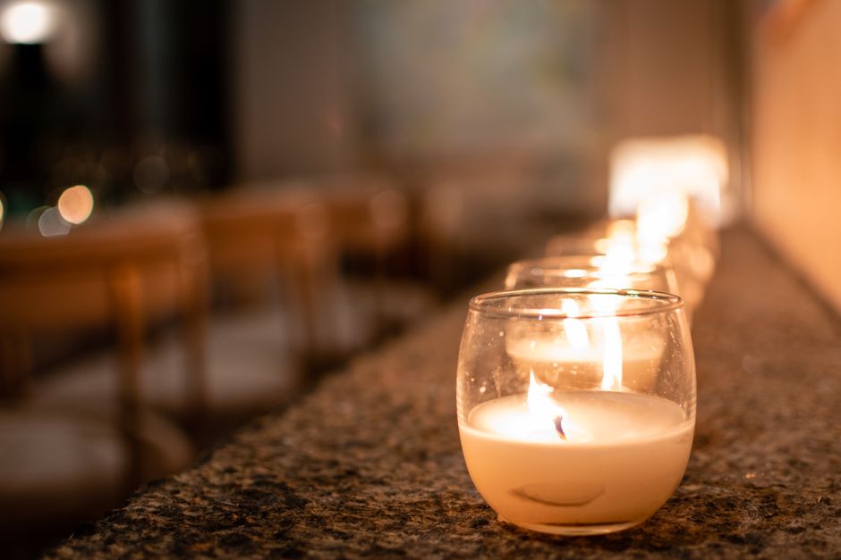 A cohesive line of custom candle boxes showing uniform branding and colors A cohesive line of custom candle boxes showing uniform branding and colors