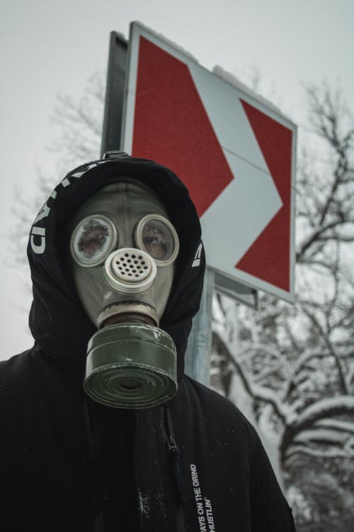 Kostnadsfri bild av gasmask, kärn, person