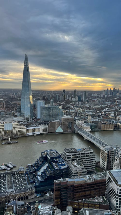 Gratis arkivbilde med dem, sentrale london, shard