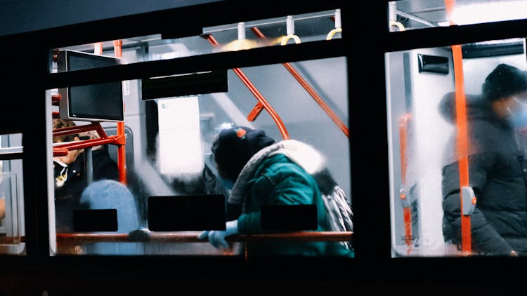 People Inside A Bus