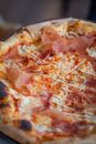 Deliciously Looking Pizza with Parma Ham 
