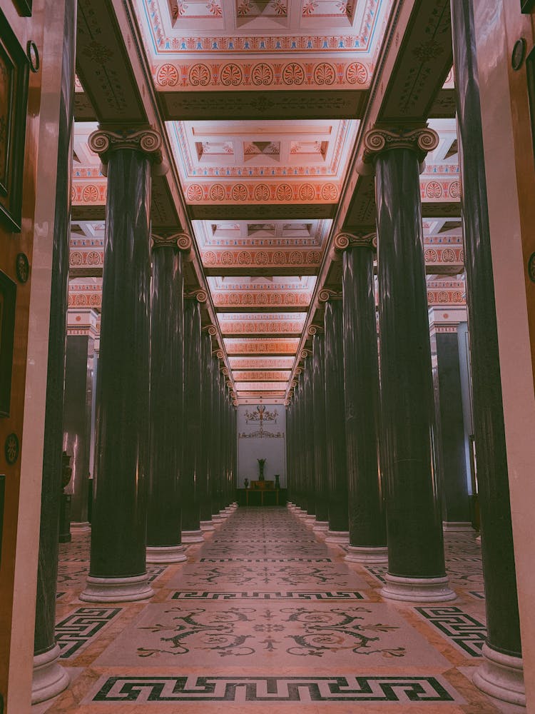 A Hall With Columns