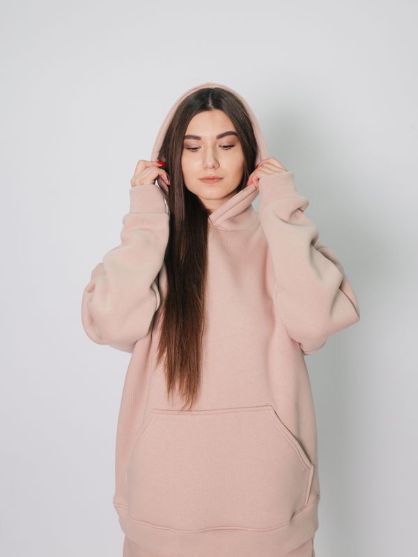 Shell Pink hoodie — photo by Елена Вотинцева on Pexels