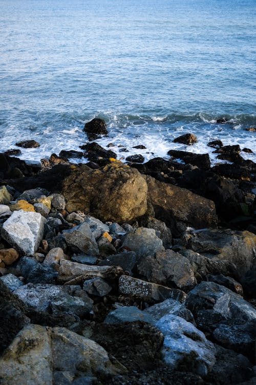 Gratis stockfoto met kust, oceaan, rotsen Stockfoto