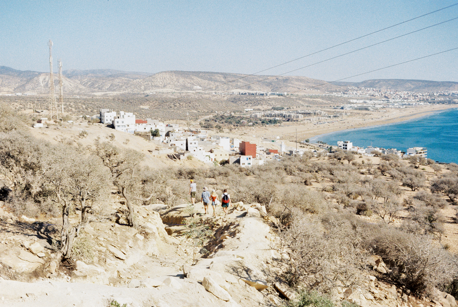 Explore the rugged hills and seaside of Таразут, Morocco. A perfect landscape for hiking and adventure.