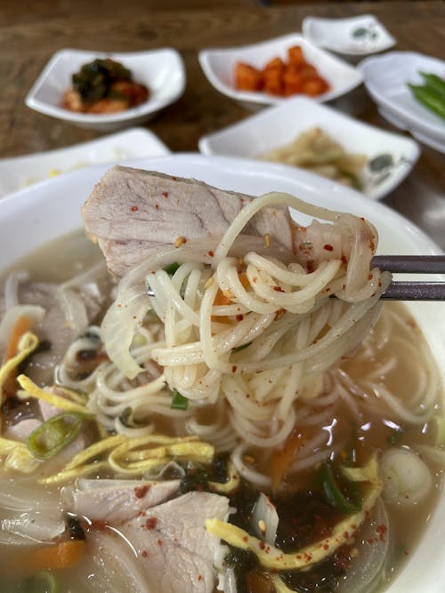 Free stock photo of korea, korean food, noodle