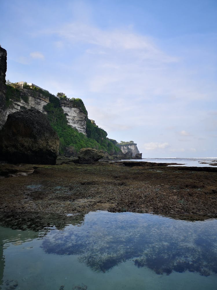 Uluwatu Beach On Bali, Indonesia 