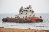 Brown and White Ship on Sea