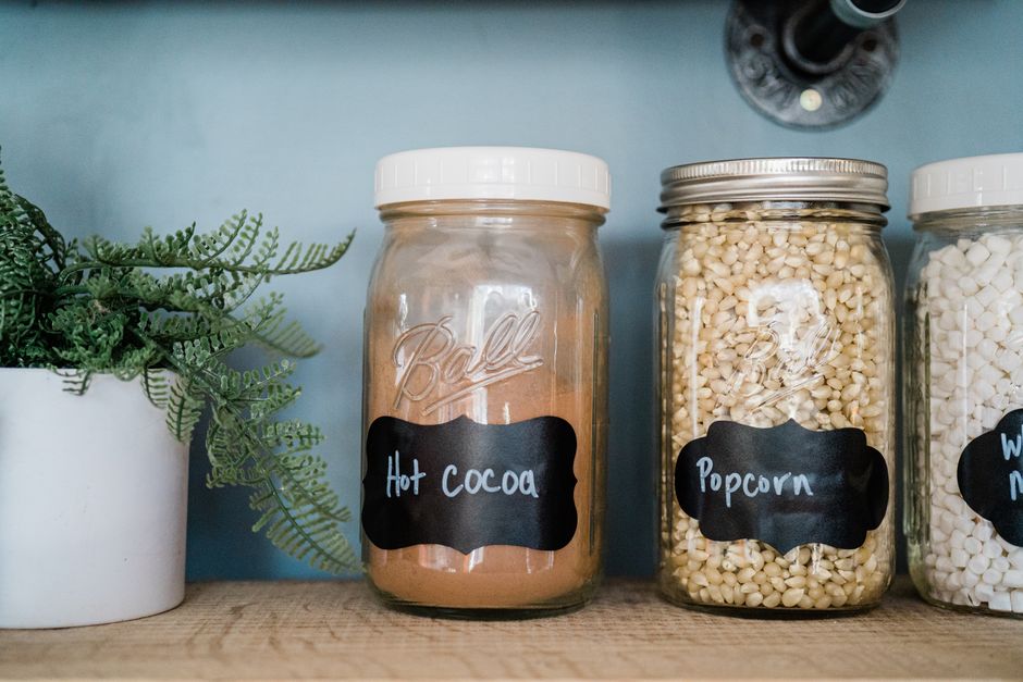 pantry storage jars