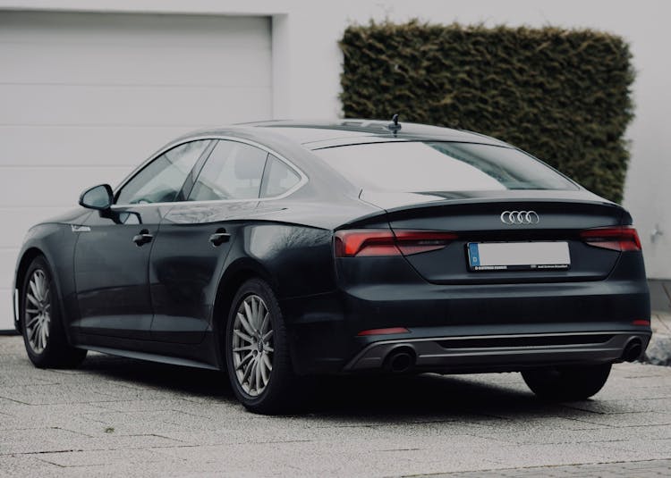 Photograph Of A Black Audi Car