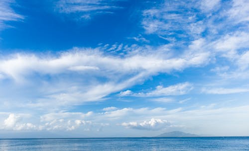 Ücretsiz bulutlar, deniz, Mavi gökyüzü içeren Ücretsiz stok fotoğraf Stok Fotoğraflar