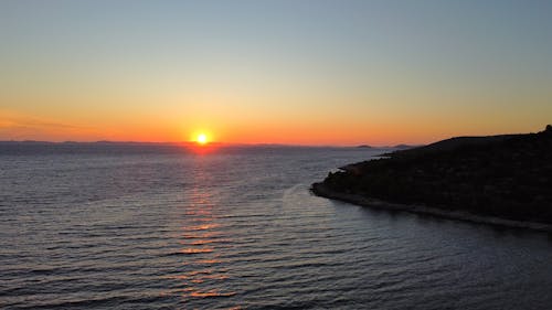 Základová fotografie zdarma na téma letecká fotografie, moře, oceán