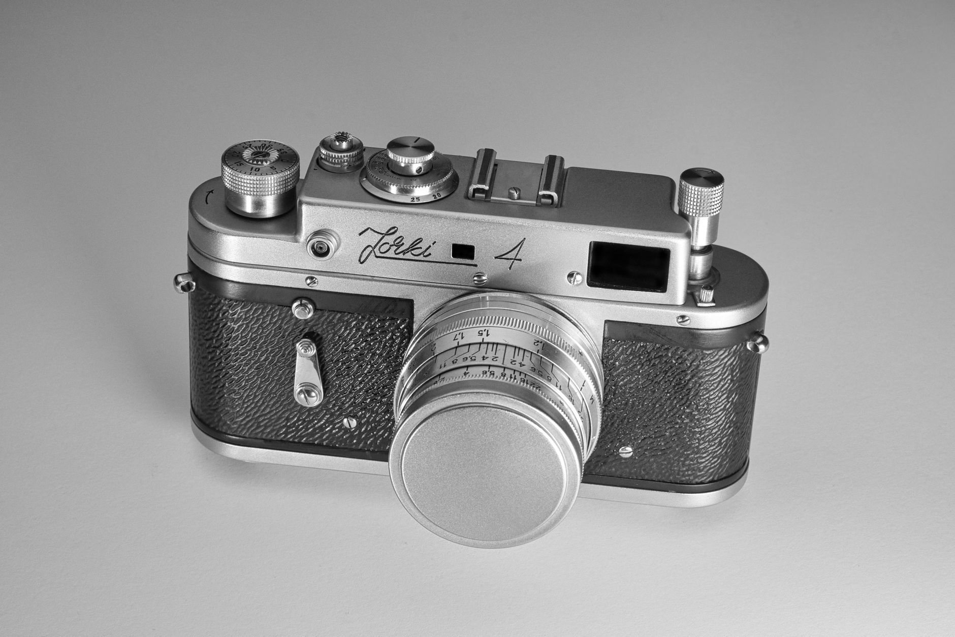 A Close-Up Shot of a Vintage Camera