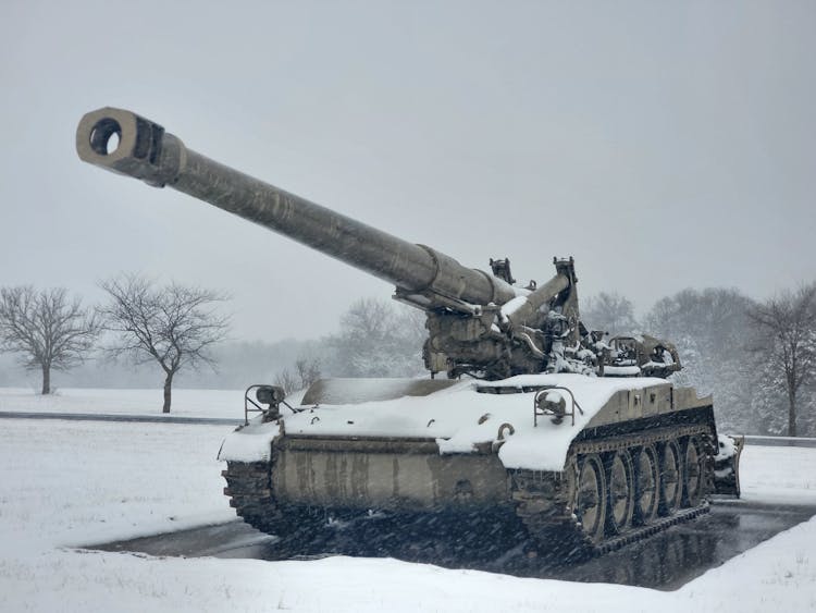 

A Tank During Winter