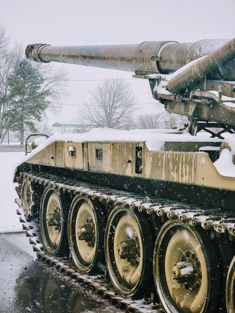 

A Tank During Winter