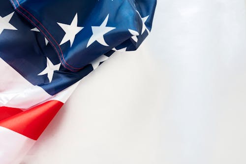 Kostenloses Stock Foto zu amerikanische flagge, kopie raum, sterne
