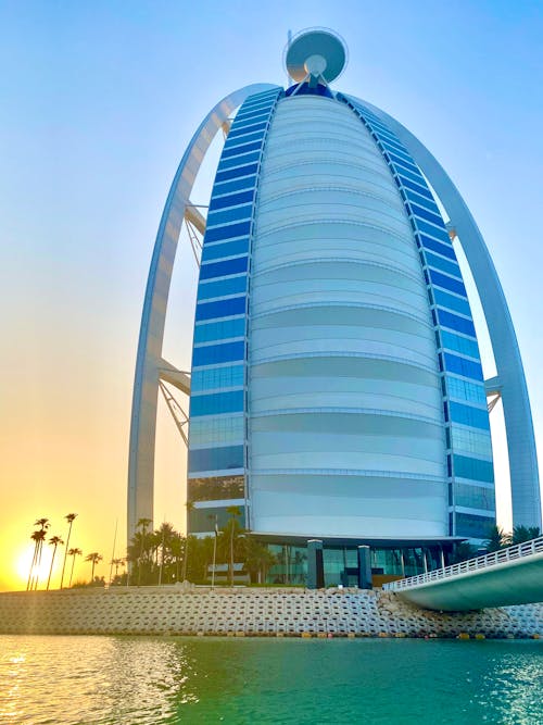 Imagine de stoc gratuită din apă, arhitectură, Burj al arab