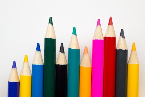 Free stock photo of color pencil, colored pencils, colors Stock Photo