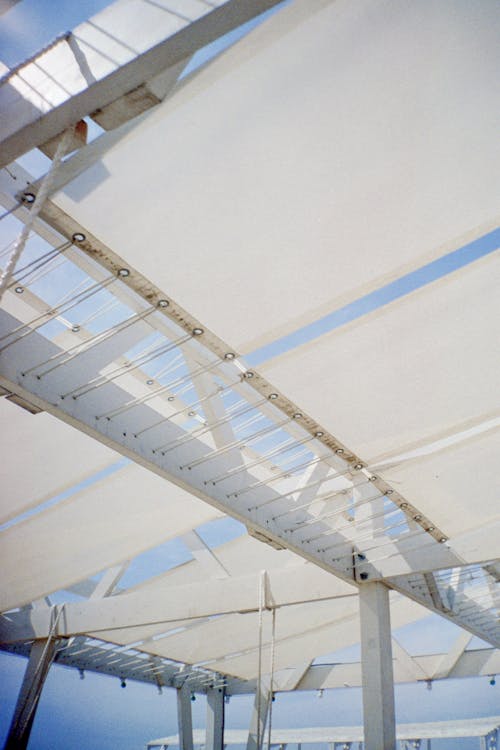 Fabric Tied with Strings on Ceiling · Free Stock Photo