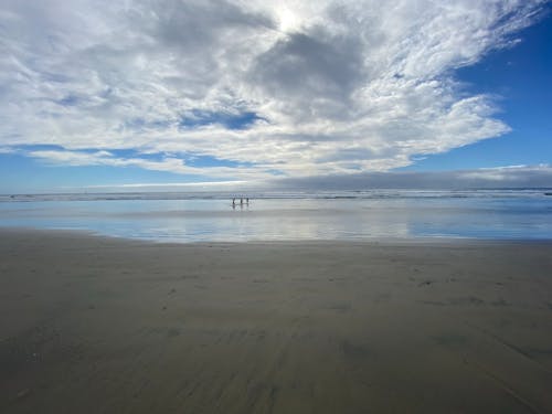 bulutlar, deniz, deniz kıyısı içeren Ücretsiz stok fotoğraf