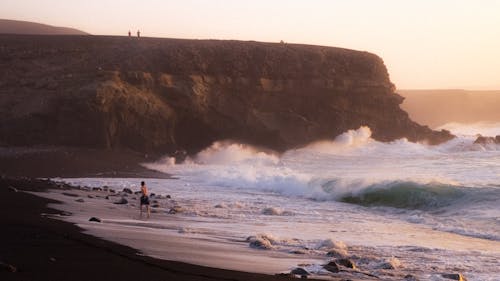 Imagine de stoc gratuită din aleargă, coastă, crashing valuri